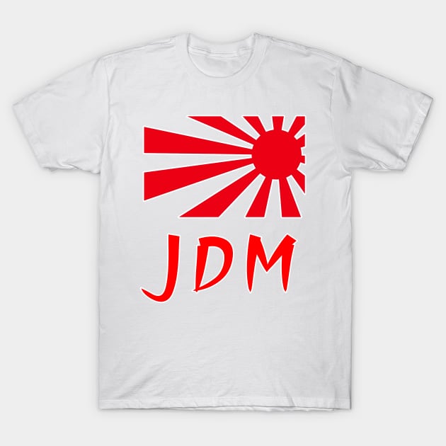 JDM Flag T-Shirt by CarEnthusast